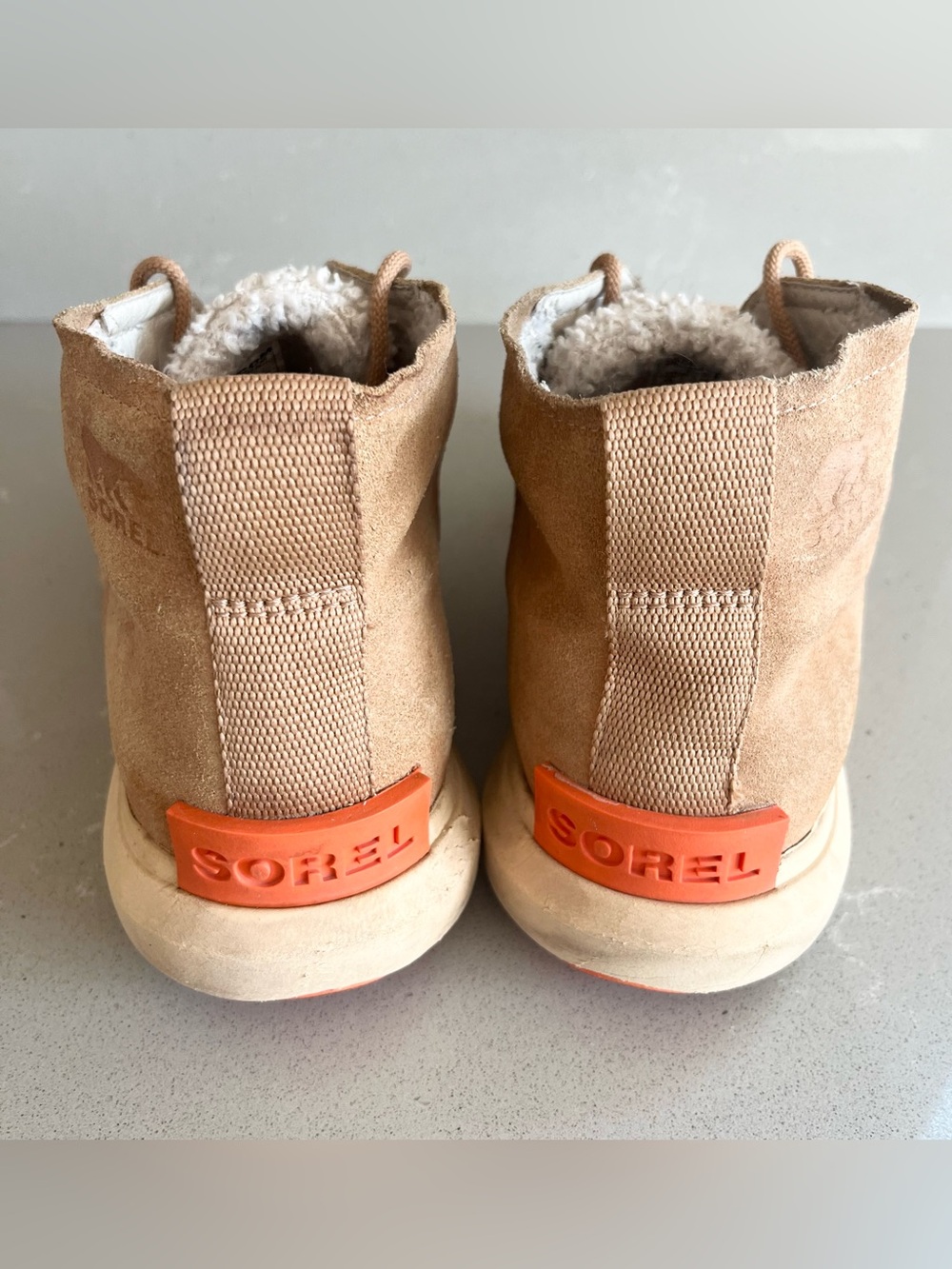 SOREL Explorer Next Drift Women's Boots Size 10 Brown Tan Suede Waterproof - Picture 7 of 12
